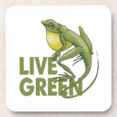 Live Green Drankjes Onderzetter (Voorkant)