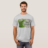 Live Green Eco Friendly Earth Day T-Shirt (Voorkant volledig)