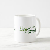 Live Green Koffiemok (Voorkant rechts)