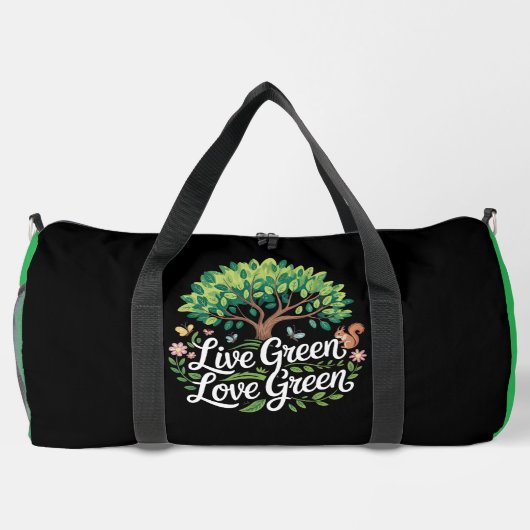  Live Green Love Green Tee Plunjezak (Achterkant)