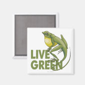 Live Green Magneet (Voorkant / Achterkant)