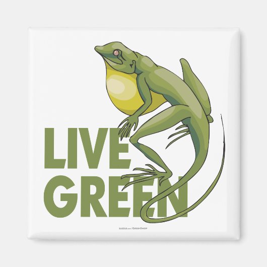 Live Green Magneet (Voorkant)
