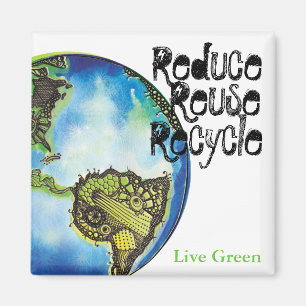 Live Green Magneet