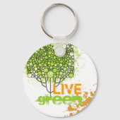 Live Green Sleutelhanger (Voorkant)