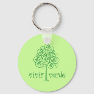 Live Green Sleutelhanger