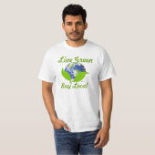 Live Green t-shirt (Voorkant volledig)