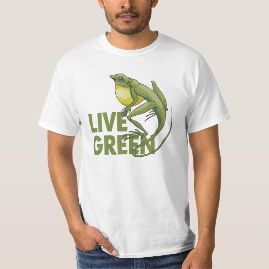 Live Green T-shirt (Voorkant)