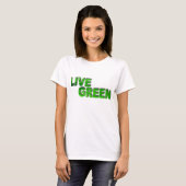 Live Green T-shirt (Voorkant volledig)
