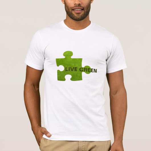 Live Green T-shirt! T-shirt (Voorkant)