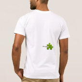 Live Green T-shirt! T-shirt (Achterkant)