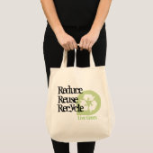 Live Green Tote Bag (Voorkant (product))