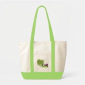 Live Green Tote Bag (Voorkant)