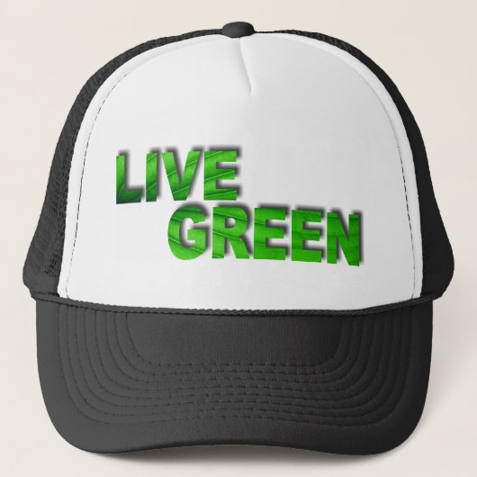 Live Green Trucker Pet (Voorkant)