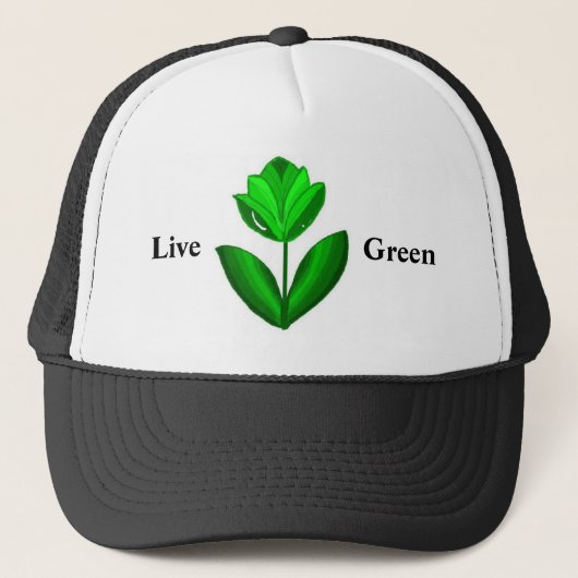 Live Green Trucker Pet (Voorkant)