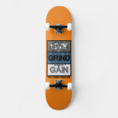 Live Grind Gain - Dope Board Persoonlijk Skateboard (Voorkant)