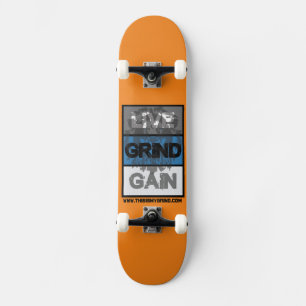 Live Grind Gain - Dope Board Persoonlijk Skateboard