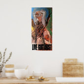 LIVE GUITARIST POSTER (Keuken)