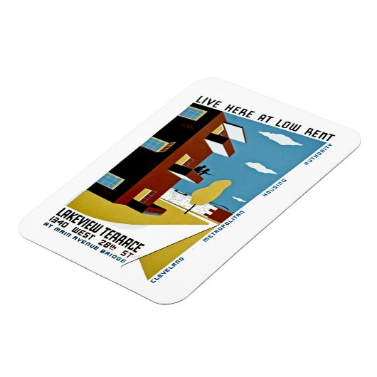 Live hier op lage huur magneet (Linkerzijde)