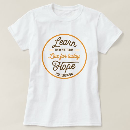 Live Hope T-shirt (Design voorkant)