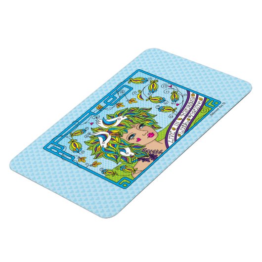 Live in Harmony_Flexible Magnet 6"x4" Magneet (Linkerzijde)