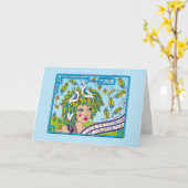 Live in Harmony_Greeting Kaart (Gele Bloem)