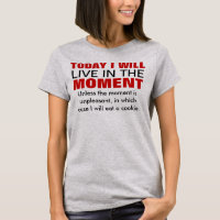 Live in het moment Typografie Humor
