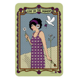 Live in momentum_A_4x6 koelkast Magnet Magneet