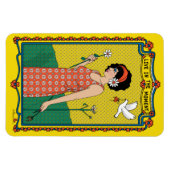 Live in momentum_B_4x6 koelkast Magnet Magneet (Horizontaal)