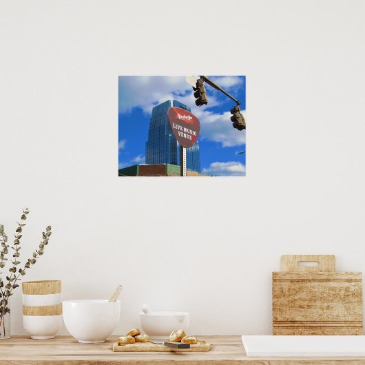 Live in Nashville Poster (Keuken)