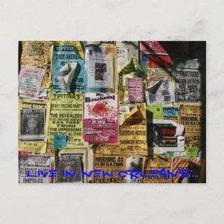 Live in New Orleans Postcard Briefkaart