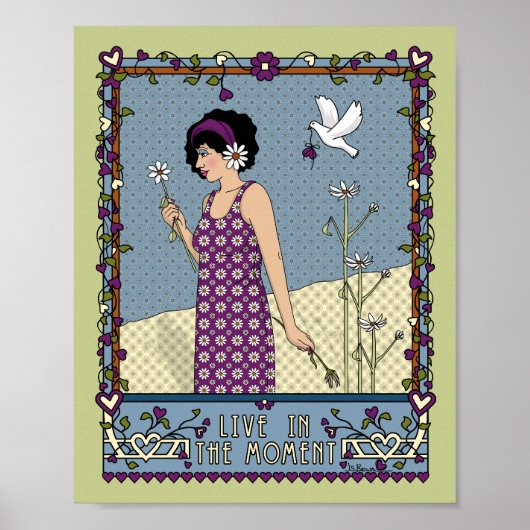 Live InThe Moment_A_8x10 Poster (Voorkant)