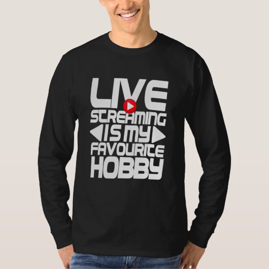 Live Irl Streaming Streamer Creator Blogger 1 T-shirt (Voorkant)