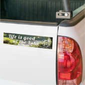 Live is goed in BDR. Bumpersticker (Op Truck)