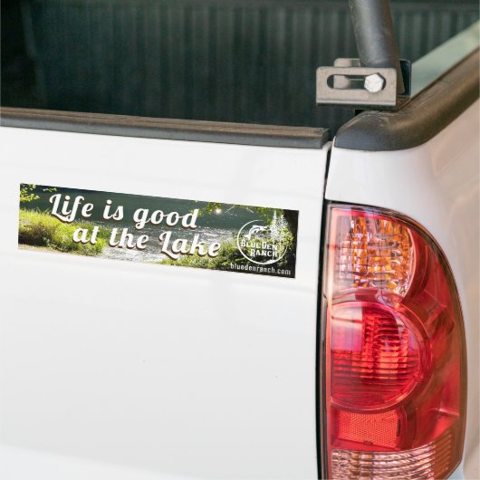 Live is goed in BDR. Bumpersticker (Op Truck)