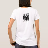 Live is life t-shirt (Achterkant)