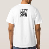 Live is life t-shirt (Achterkant)