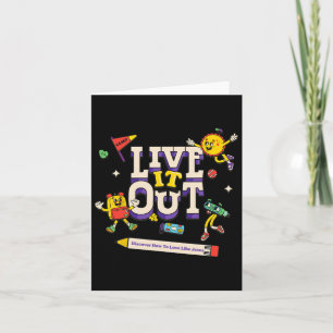 Live It Out Love Like Jesus VBS 2025 Christelijke  Kaart
