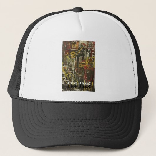 live jazz trucker pet (Voorkant)