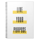 Live Je doel Notitieboek (Voorkant)