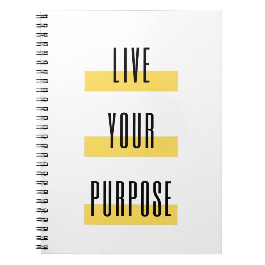 Live Je doel Notitieboek (Voorkant)