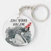 Live Je droombeeld Sleutelhanger (Achterkant)