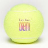 Live Je droomtennis Balls Tennisballen (Voorkant)