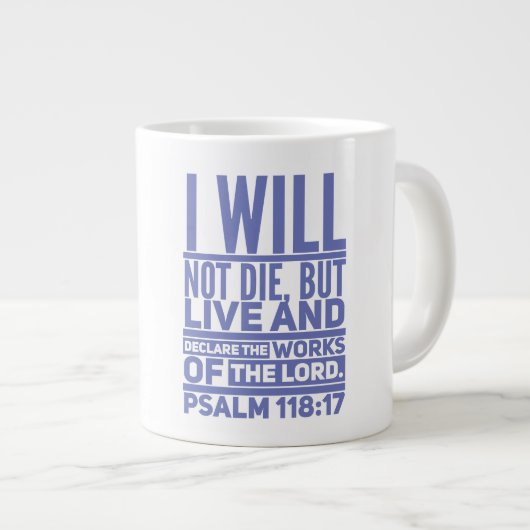 Live Jumbo-Mok Grote Koffiekop (Voorkant rechts)