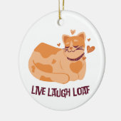 Live Lach Brood Kat Ornament (Links)