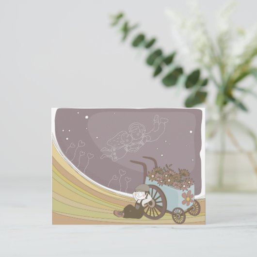 Live Lach Liefde #10 Briefkaart (Staand voorkant)