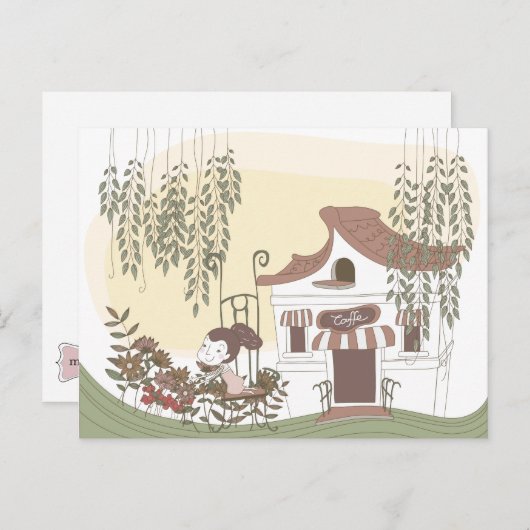 Live Lach Liefde #1 Briefkaart (Voorkant / Achterkant)