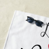 Live Lach Liefde Een Lagotto Romagnolo Strandlaken (In situ)