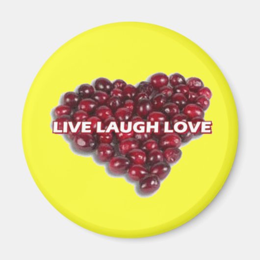 Live Lach Liefde Magneet 1 (Voorkant)