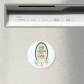 Live Lach Liefde Patch Magneet (Insitu (Vaatwasser))