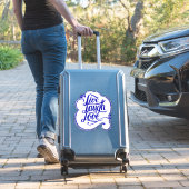 LIve lach liefde  Sticker (Koffer Insitu)